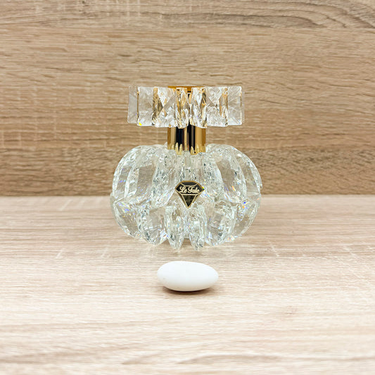 Profumatore Tondo in Cristallo Orchidea Bomboniere