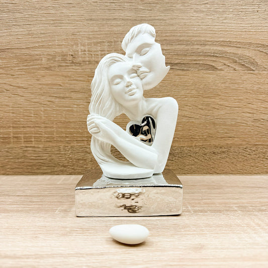 Coppia Sposi Argento Claraluna