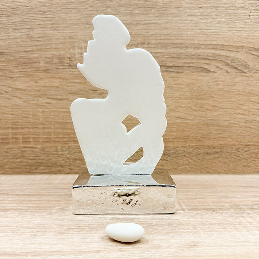 Coppia Sposi Argento Claraluna