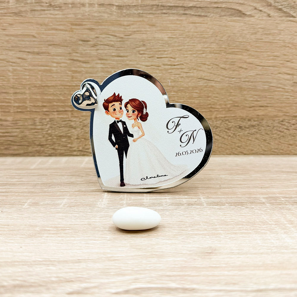 Icona Cuore Matrimonio Claraluna