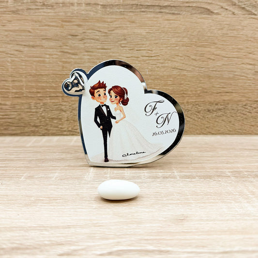 Icona Cuore Matrimonio Claraluna