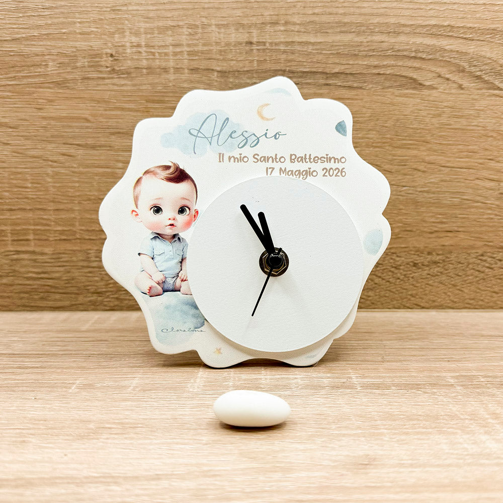 Orologio Battesimo Bimbo Claraluna