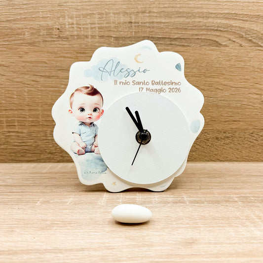 Orologio Battesimo Bimbo Claraluna