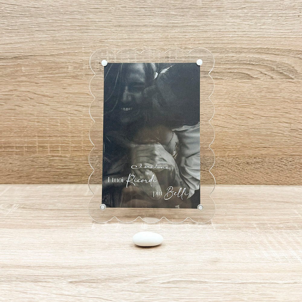 Portafoto Nuvoletta Bianco Claraluna