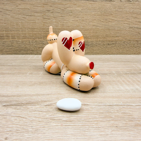 Cane Palloncino Arancione Stone Italy