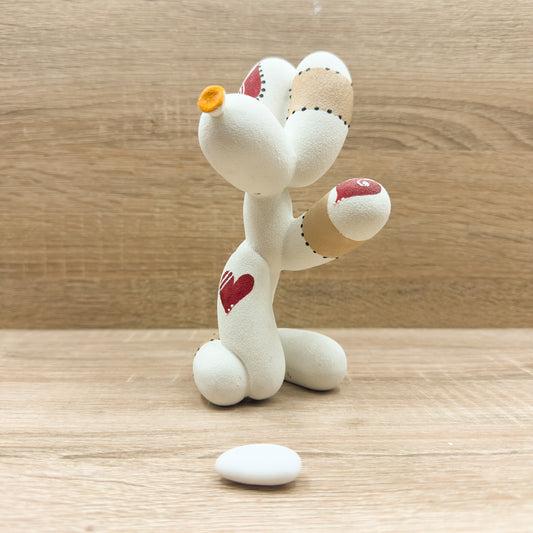 Cane Palloncino Bianco Stone Italy