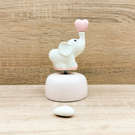 Carillon Elefante Rosa Claraluna