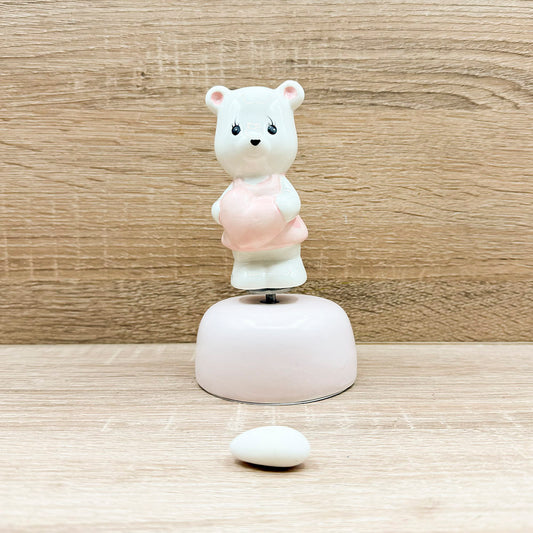 Carillon Orsetto Rosa Claraluna