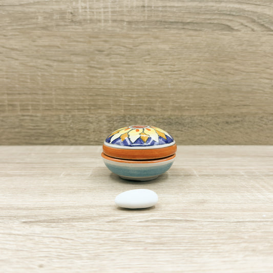 Scatolina portagioie Decoro Vietrese Il Borgo di Vietri