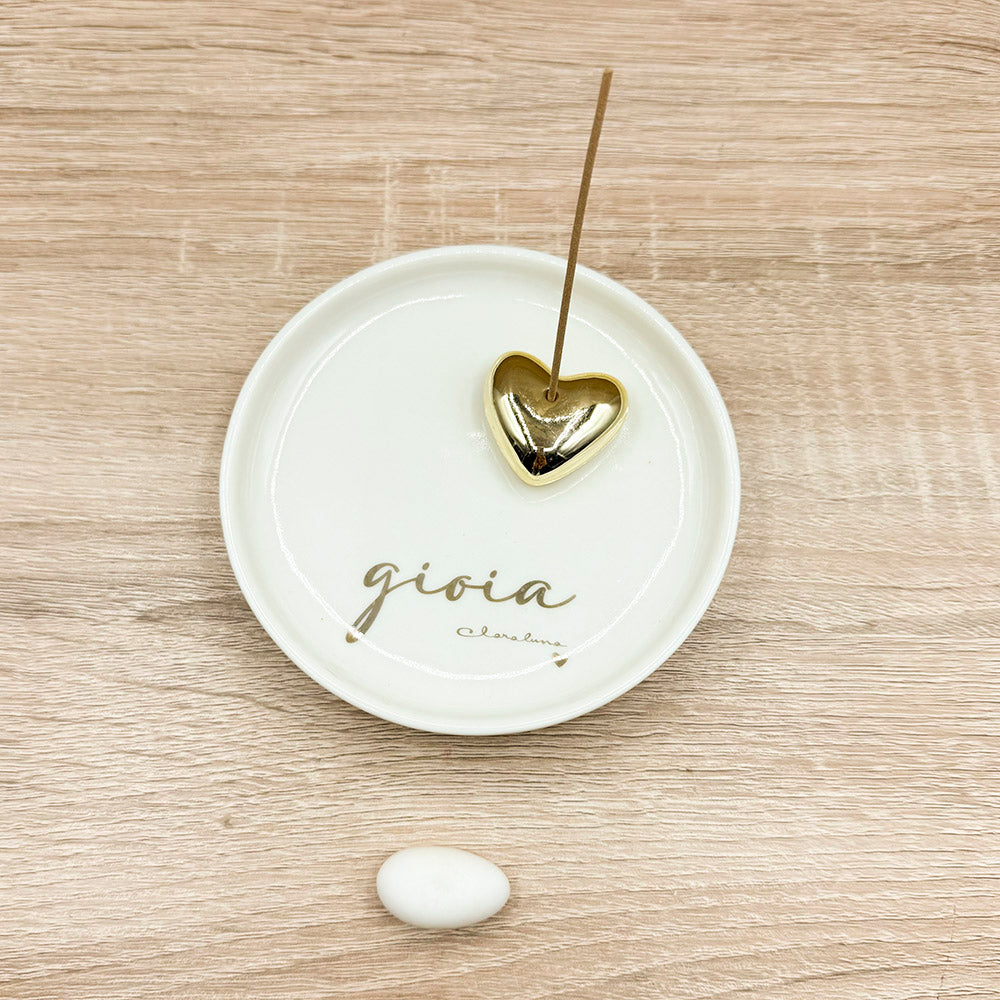 Piattino Porta Incenso "Gioia" Claraluna
