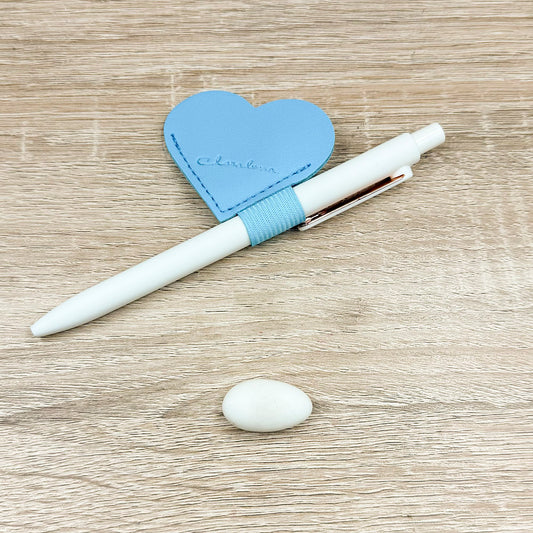 Segnalibro Cuore Azzurro con Penna Claraluna