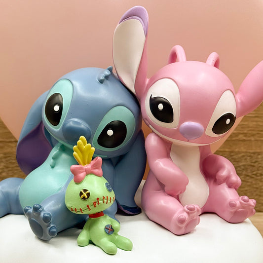 Lampada Stitch e Angel Disney Traditions