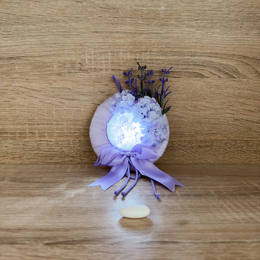 Cappellino Con Led Viola Orchidea Bomboniere
