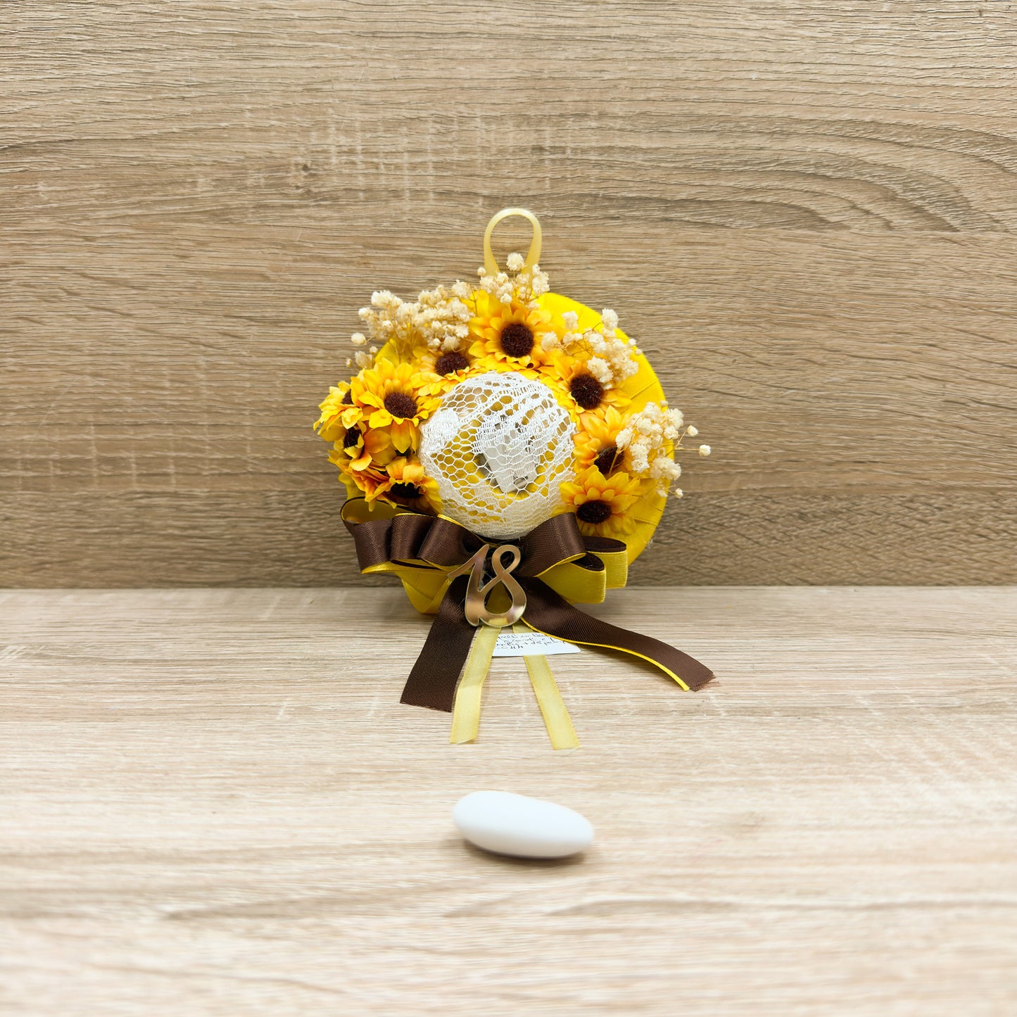 Cappellino Con Led Girasole Orchidea Bomboniere