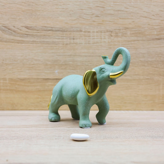 Elefante Verde "Linea Gold" Encantada