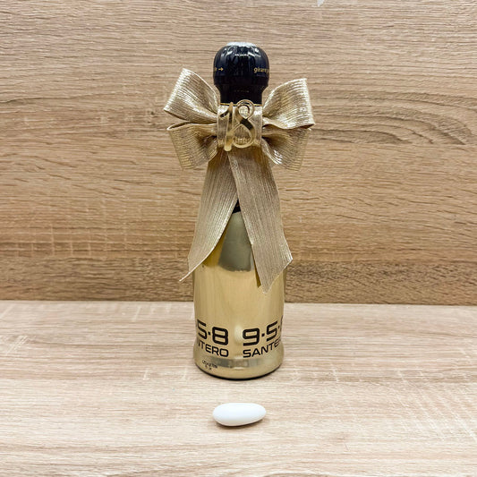 Spumante con Fiocco e Numero 18 Santero Oro Gold