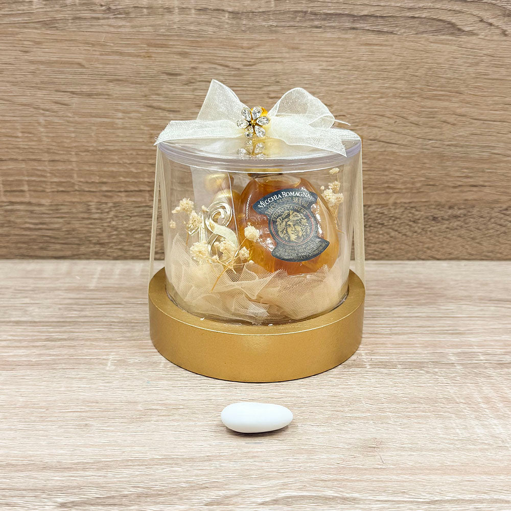 Scatola Led con Brandy Vecchia Romagna