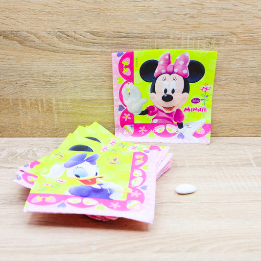 20 Tovaglioli Minnie e Paperina Walt Disney