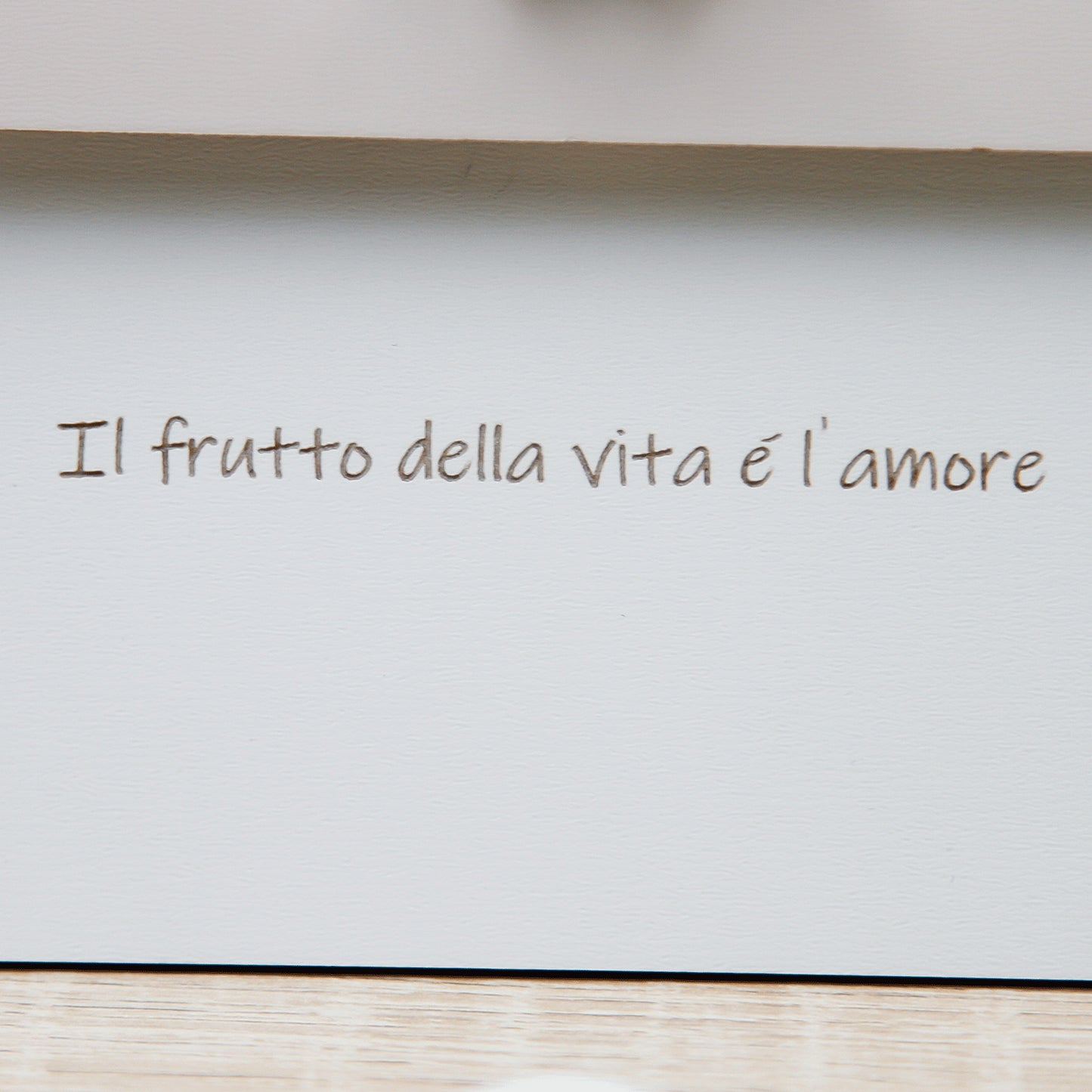 Quadretto Appendichiavi Albero della Vita "Il frutto della Vita è l'Amore" Lully Argenti