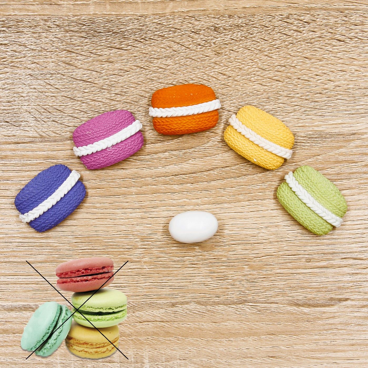 Magnete Macarons Multicolor