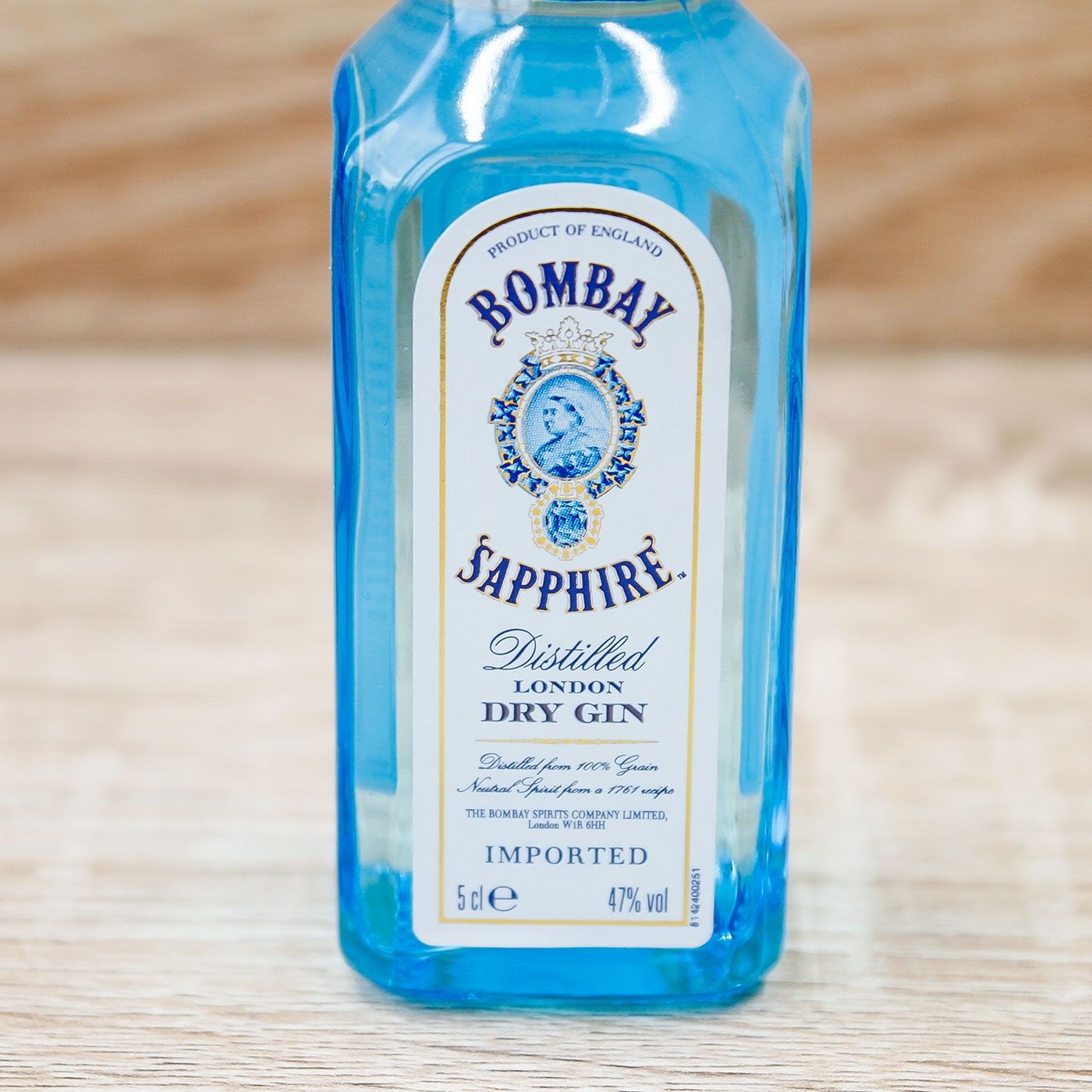 Bottiglia Mignon Gin Bombay Sapphire