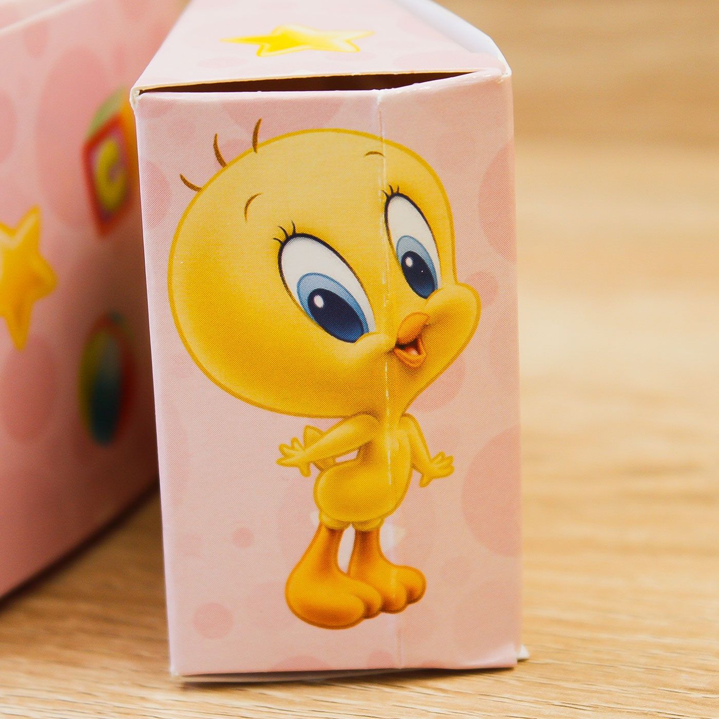 Portaconfetti Fetta Torta Rosa Looney Tunes