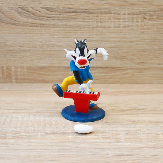 Gatto Silvestro Grande con Piano Looney Tunes