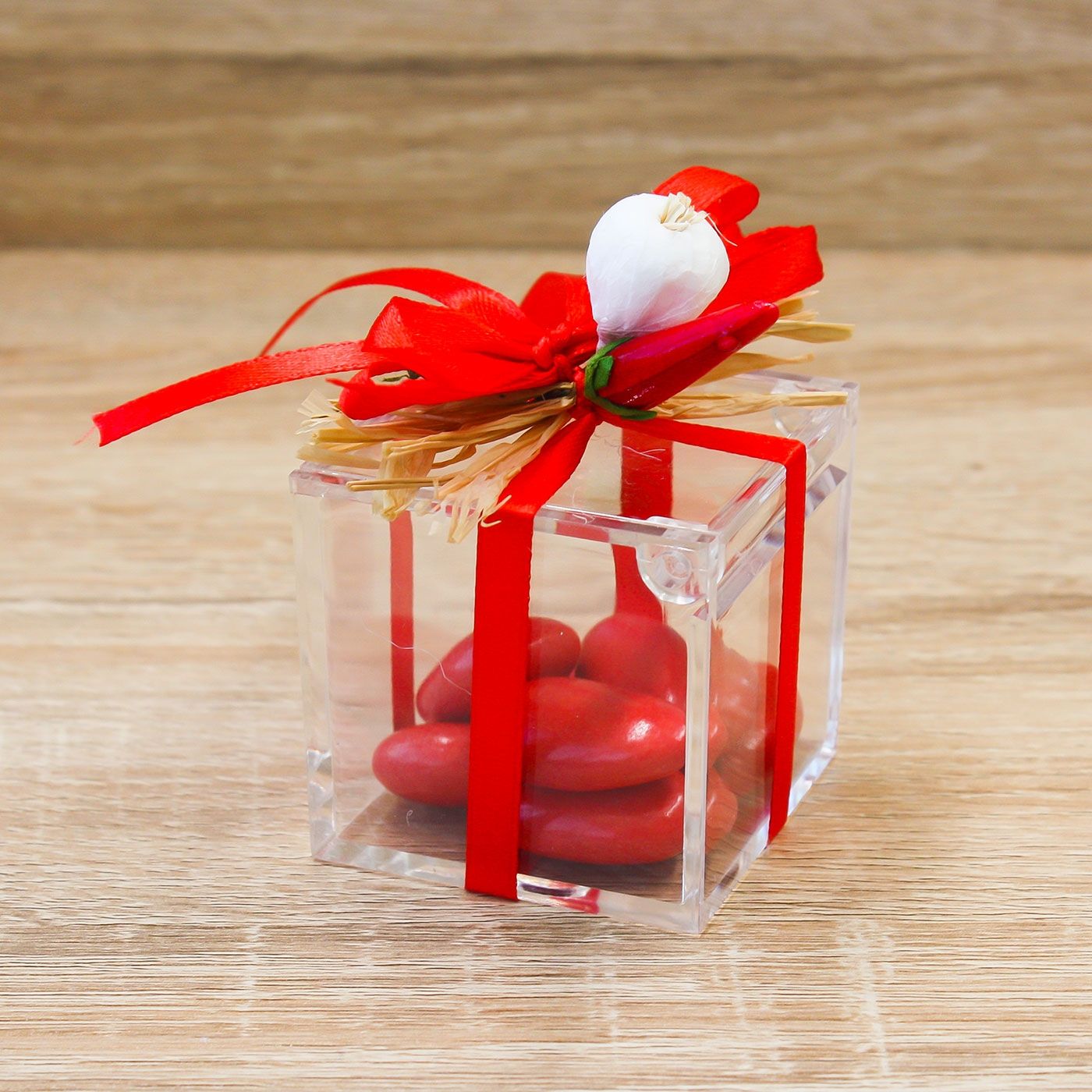 Cubo Rosso con Peperoncino Linea Fortuna