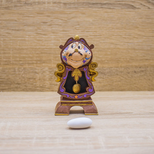 Orologio a Pendolo Cogsworth Tockins La Bella e la Bestia Disney Traditions