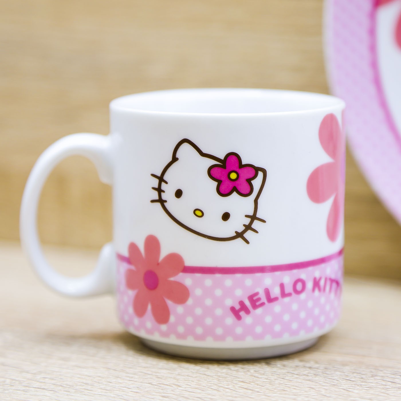 Set Tazza Piatto Ciotola Hello Kitty