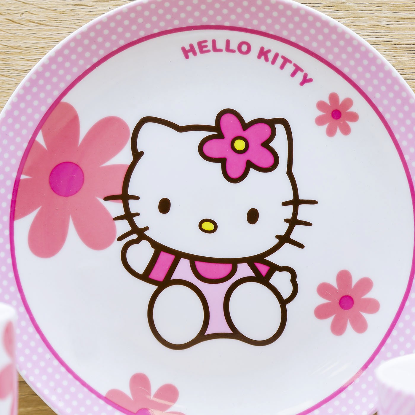 Set Tazza Piatto Ciotola Hello Kitty