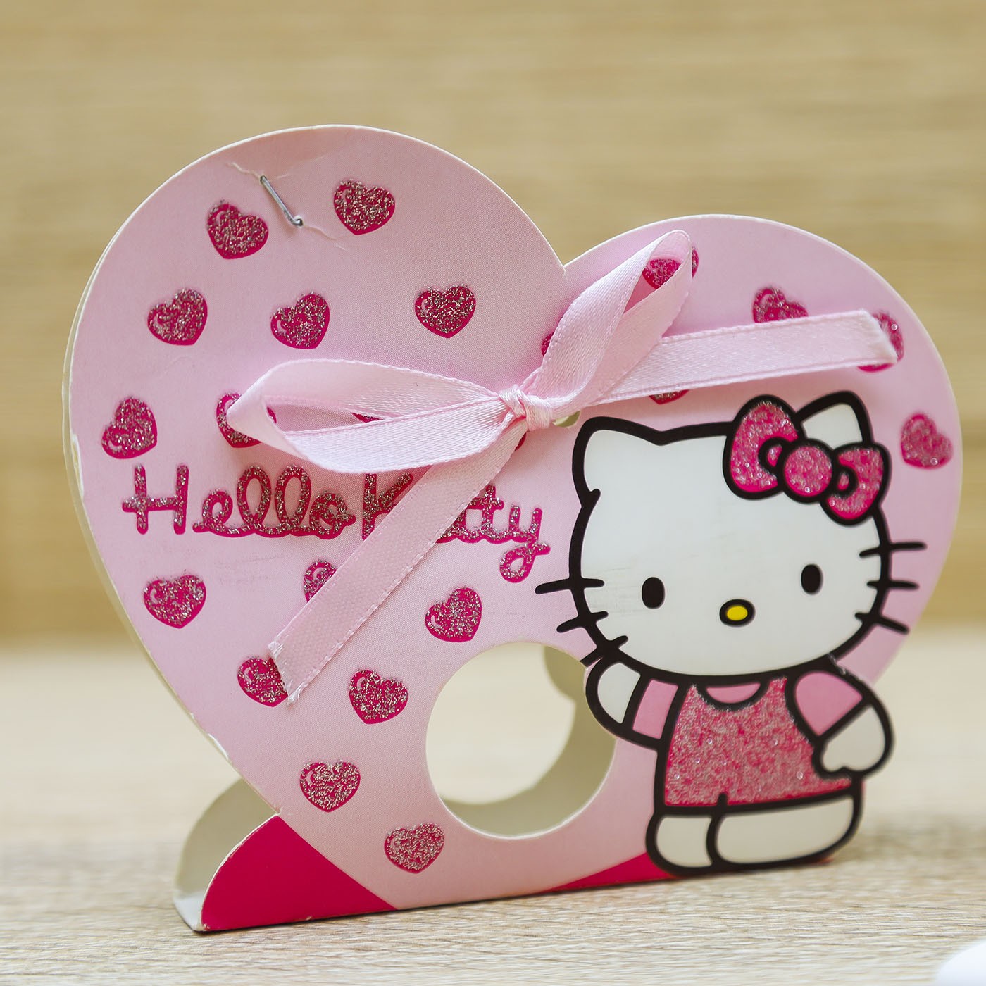 Scatolina Portaconfetti Cuore Hello Kitty