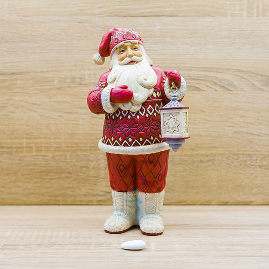 Babbo Natale con Lanterna Enesco