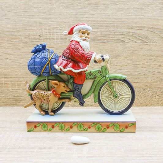 Babbo Natale in Bicicletta Enesco