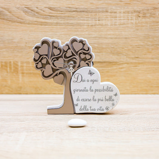 Orologio Albero della Vita con Cuore Dolcicose