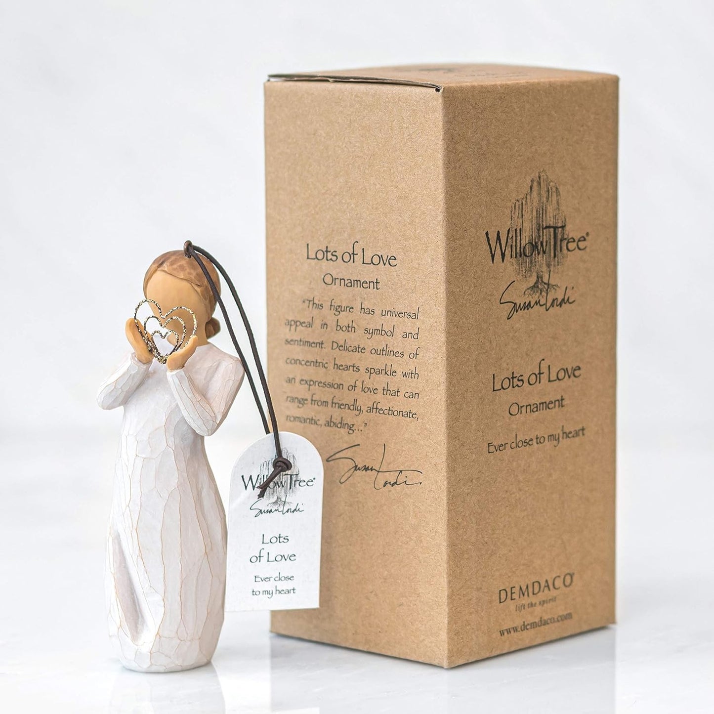 "Tanto Amore" Statuina da Appendere Willow Tree