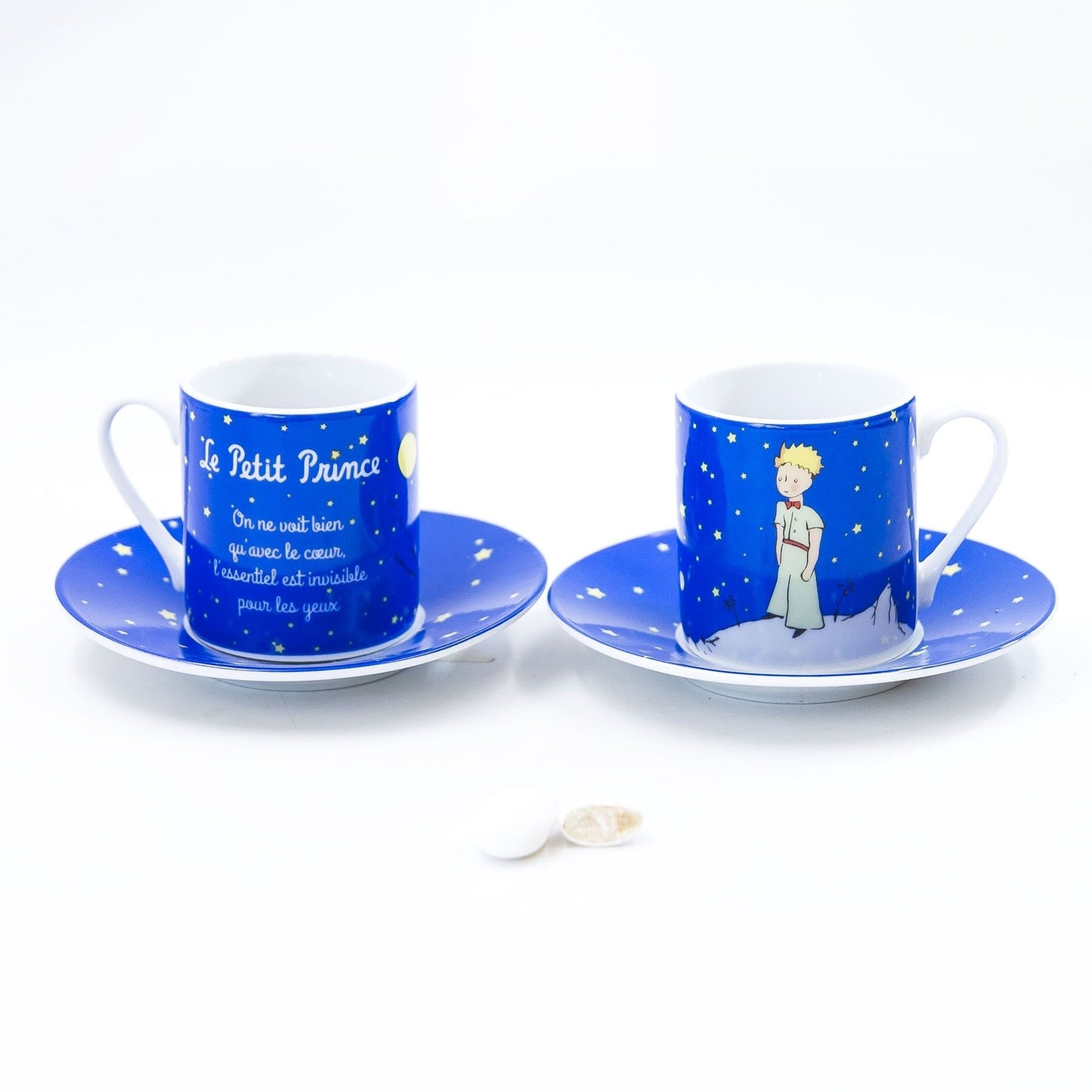 Set Tazzine Blu Il Piccolo Principe